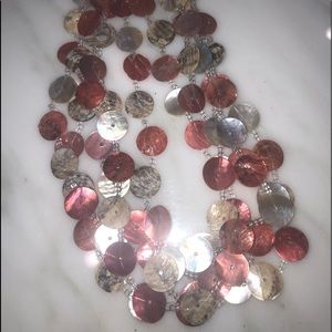 Beautiful light fun happy colorful necklace